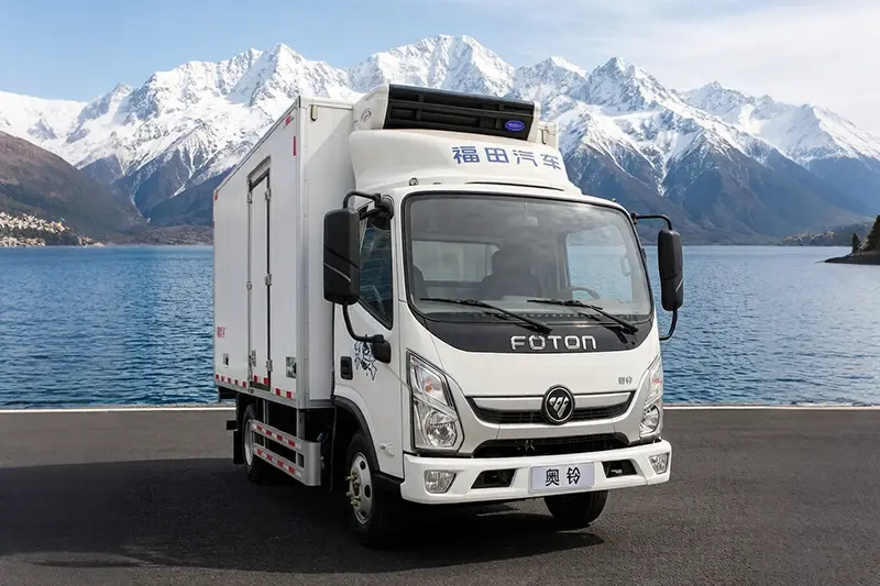 Lääketieteellisen rokotteen jäähdytetty kuorma-auto